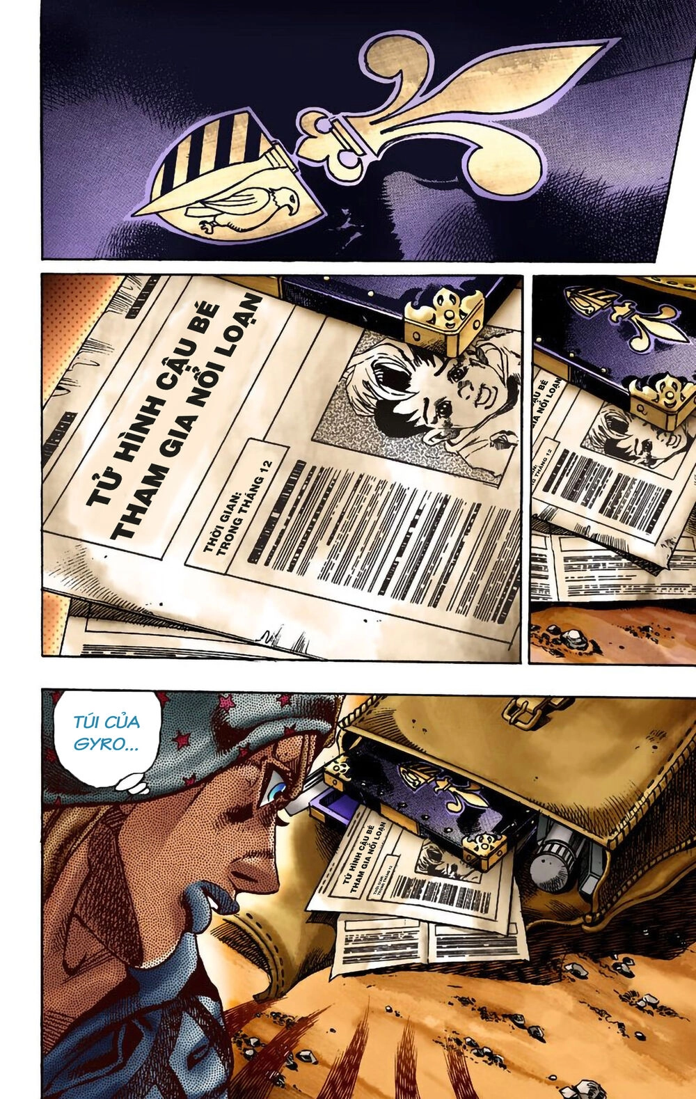 Cuộc Phiêu Lưu Bí Ẩn Phần 7: Steel Ball Run Chapter 15 - 11