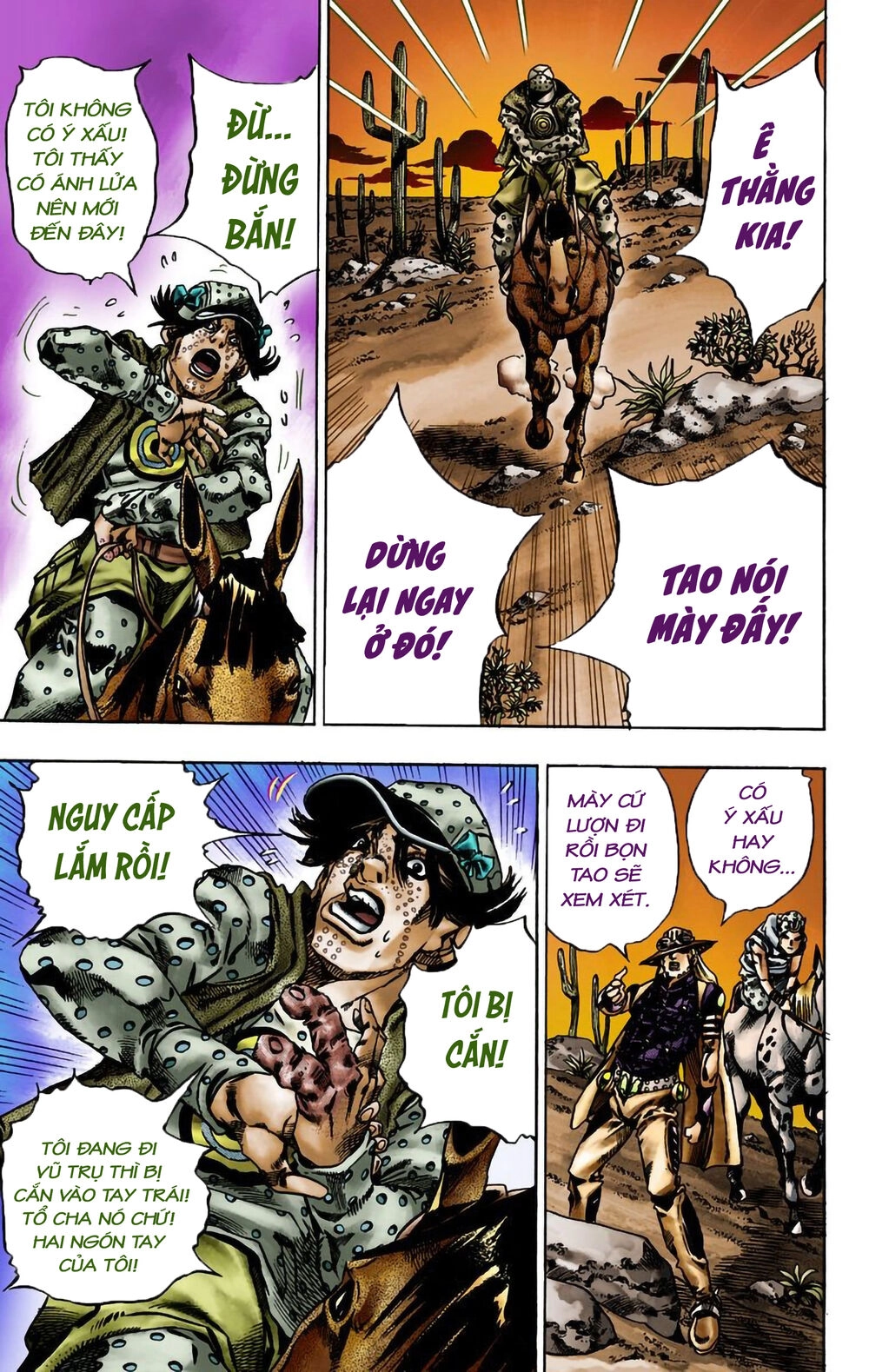Cuộc Phiêu Lưu Bí Ẩn Phần 7: Steel Ball Run Chapter 15 - 16
