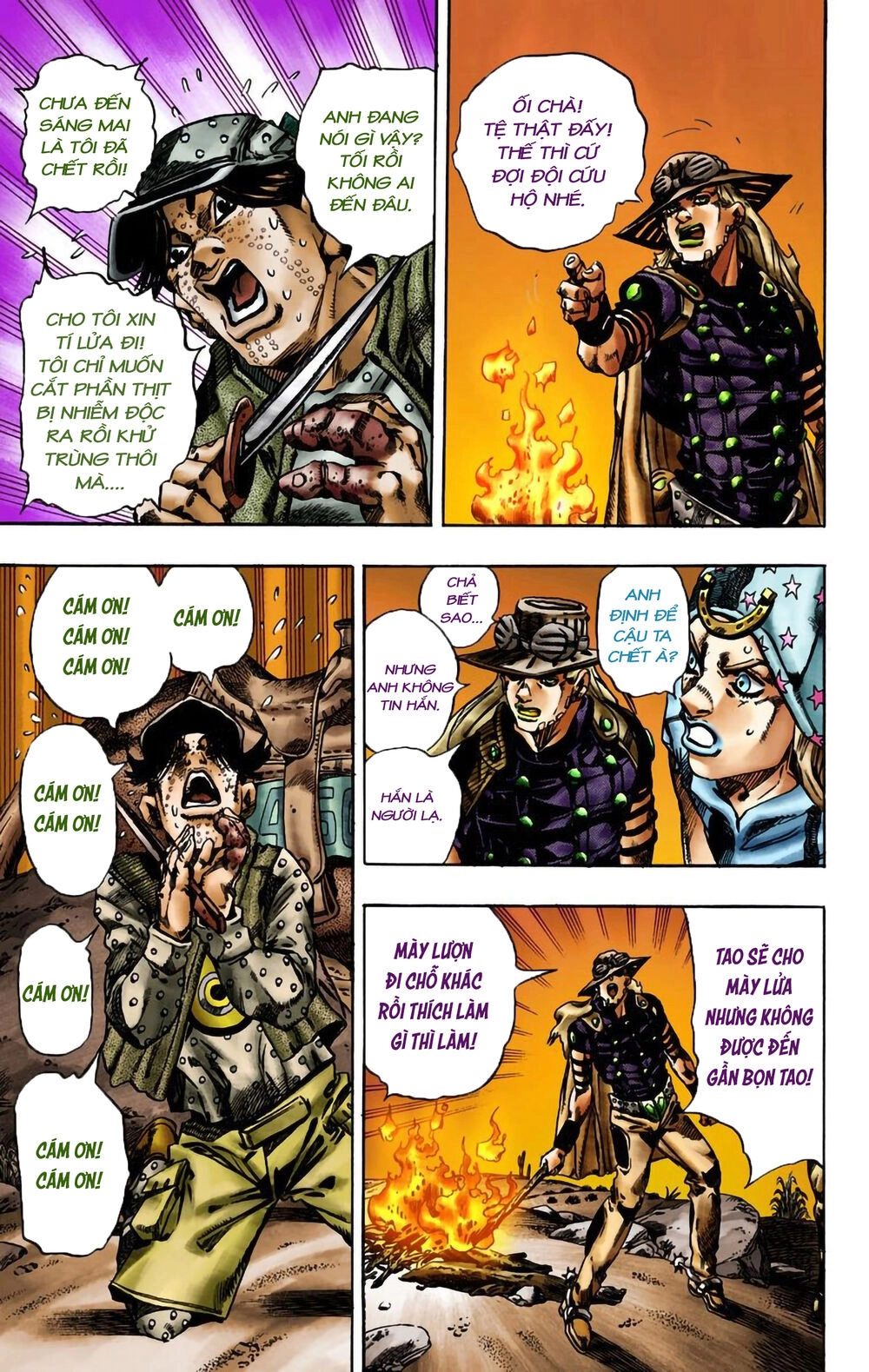 Cuộc Phiêu Lưu Bí Ẩn Phần 7: Steel Ball Run Chapter 15 - 18