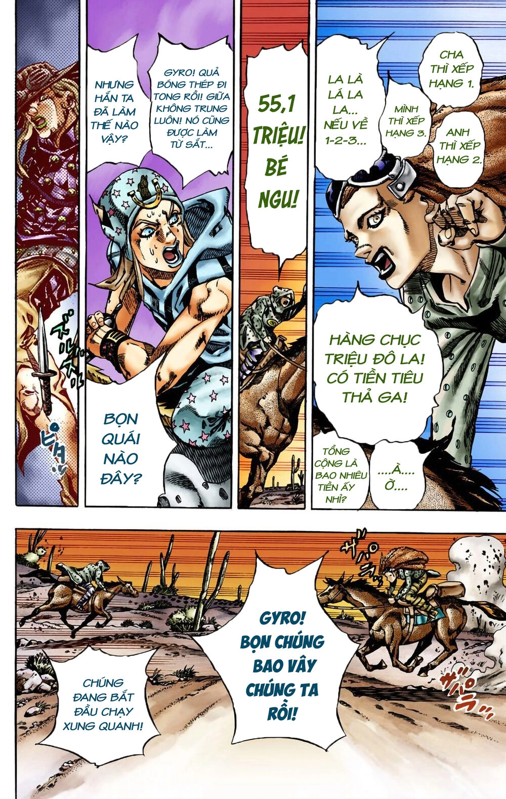 Cuộc Phiêu Lưu Bí Ẩn Phần 7: Steel Ball Run Chapter 16 - 16