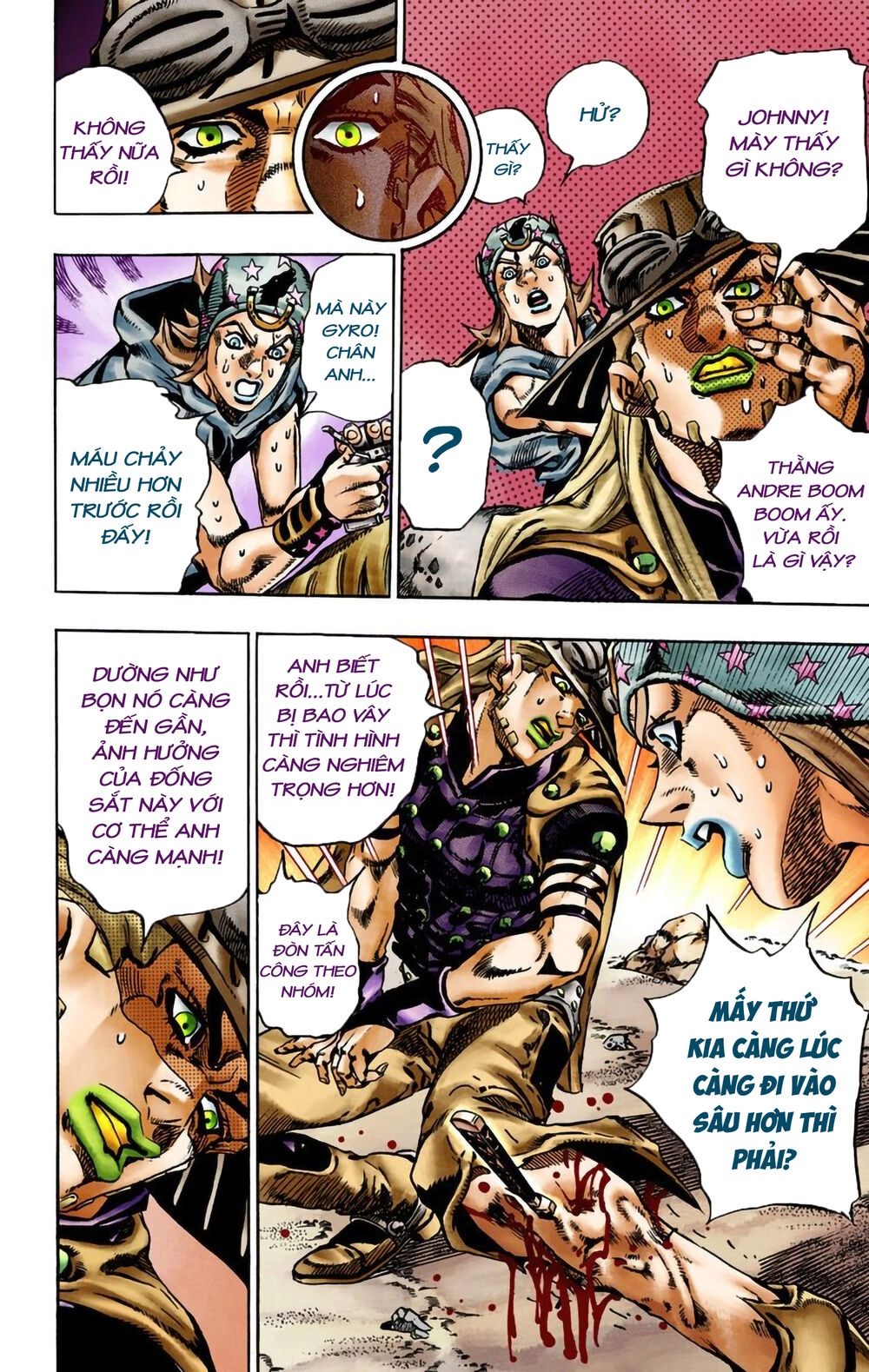 Cuộc Phiêu Lưu Bí Ẩn Phần 7: Steel Ball Run Chapter 16 - 20