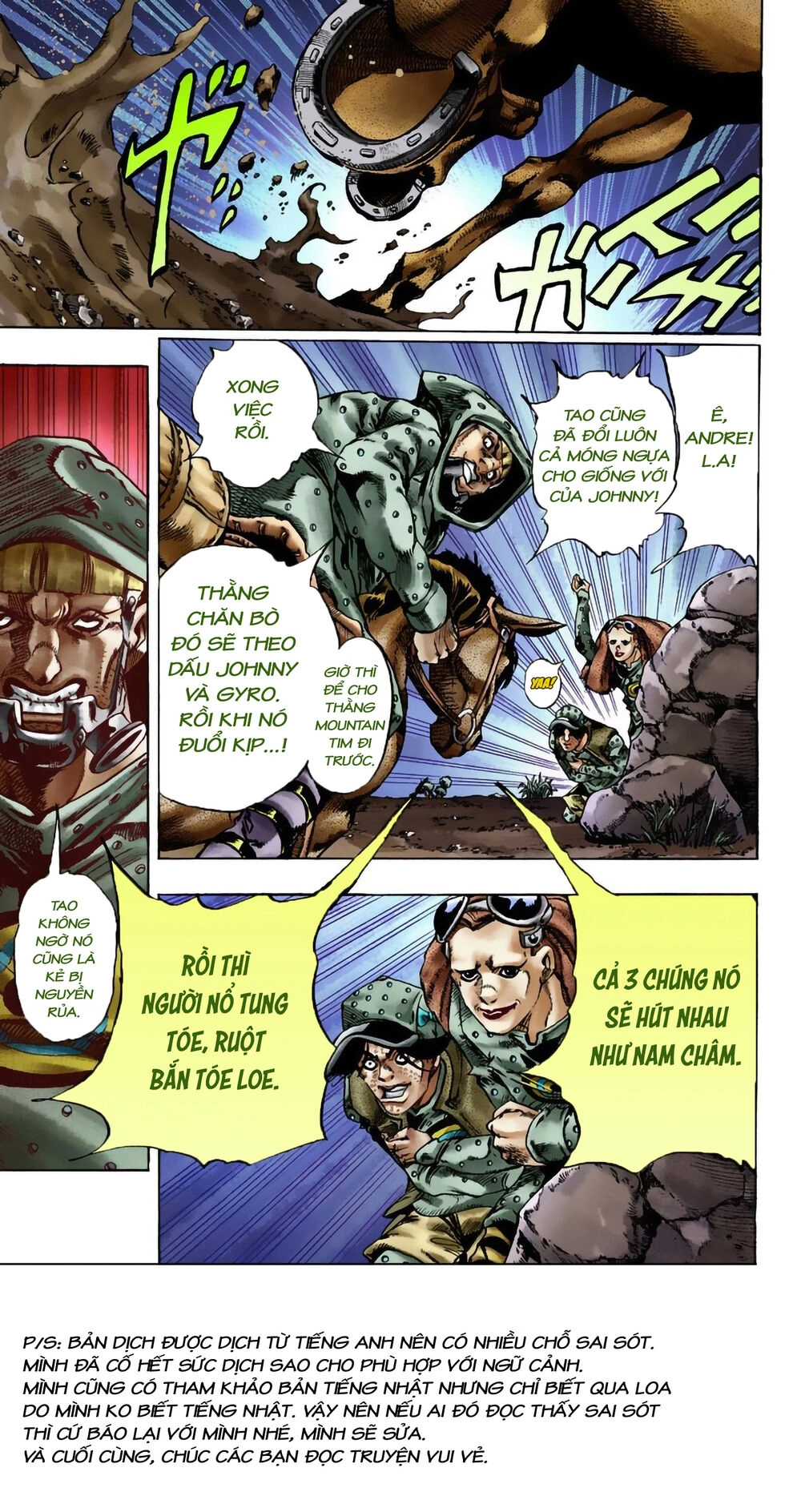 Cuộc Phiêu Lưu Bí Ẩn Phần 7: Steel Ball Run Chapter 17 - 30