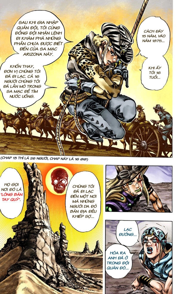 Cuộc Phiêu Lưu Bí Ẩn Phần 7: Steel Ball Run Chapter 19 - 4