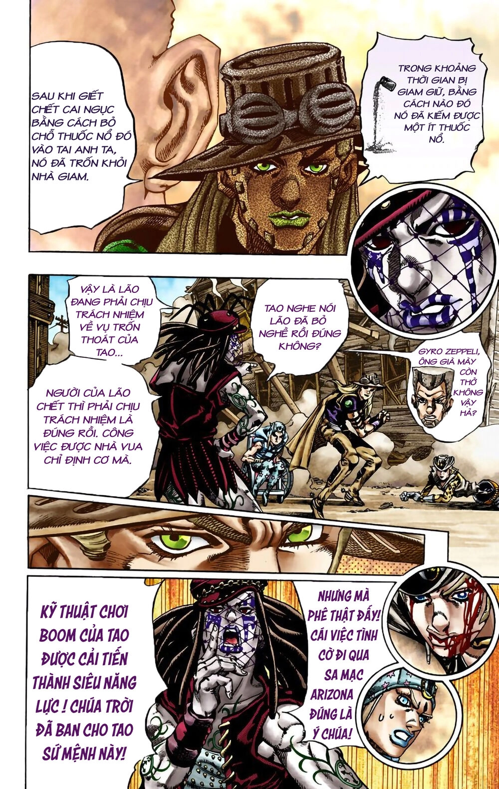 Cuộc Phiêu Lưu Bí Ẩn Phần 7: Steel Ball Run Chapter 22 - 17