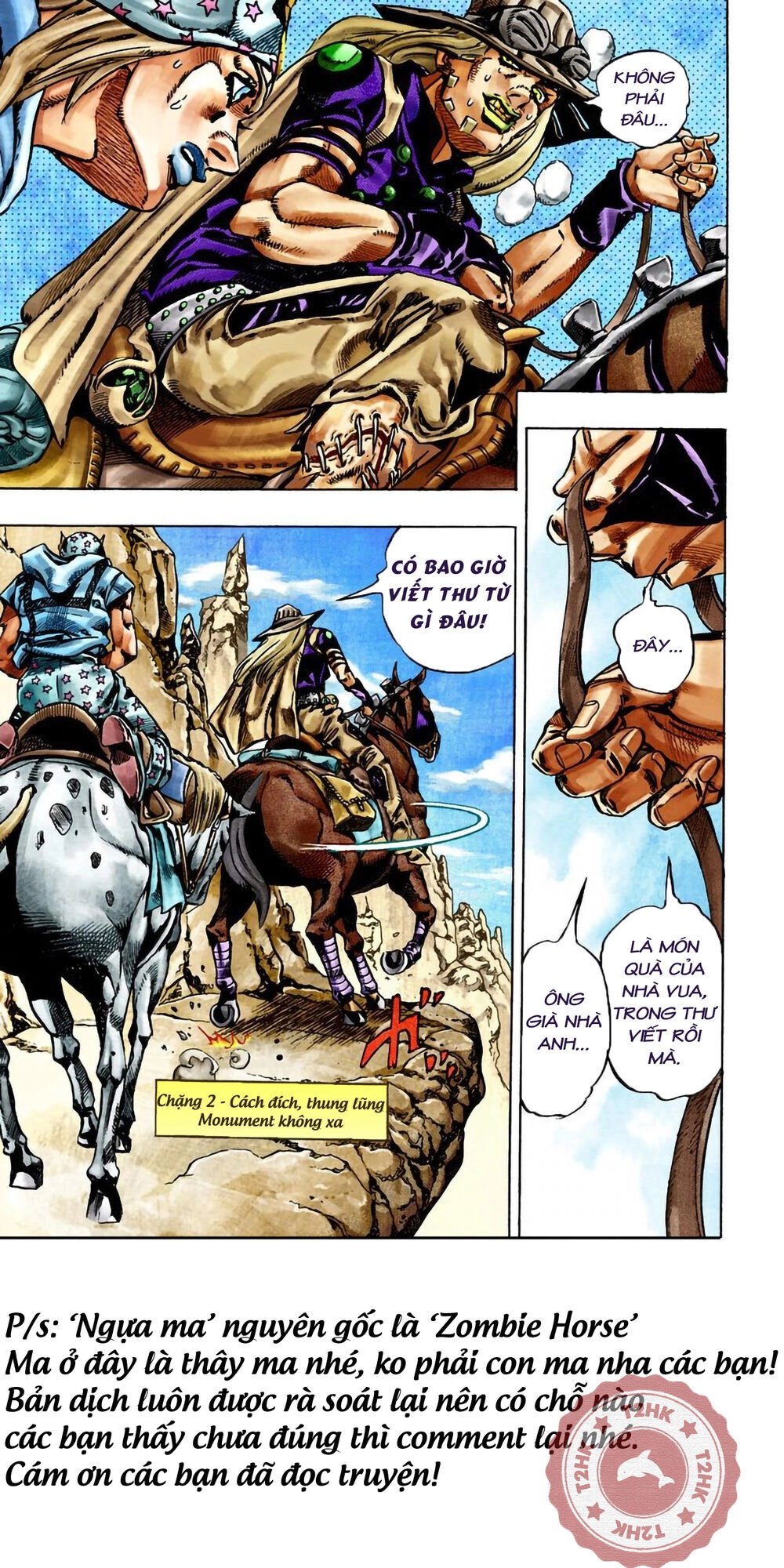 Cuộc Phiêu Lưu Bí Ẩn Phần 7: Steel Ball Run Chapter 24 - 25