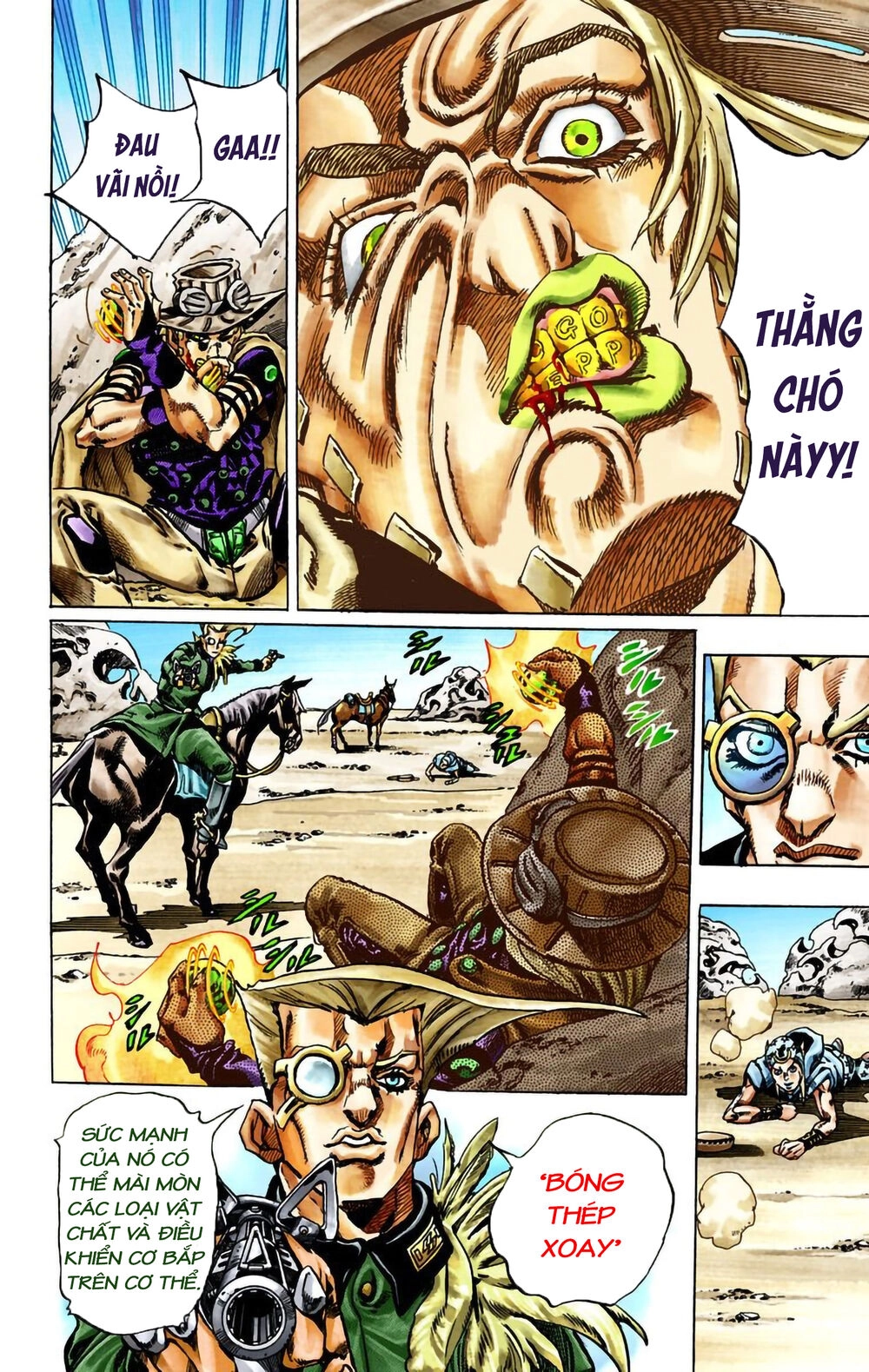 Cuộc Phiêu Lưu Bí Ẩn Phần 7: Steel Ball Run Chapter 25 - 12