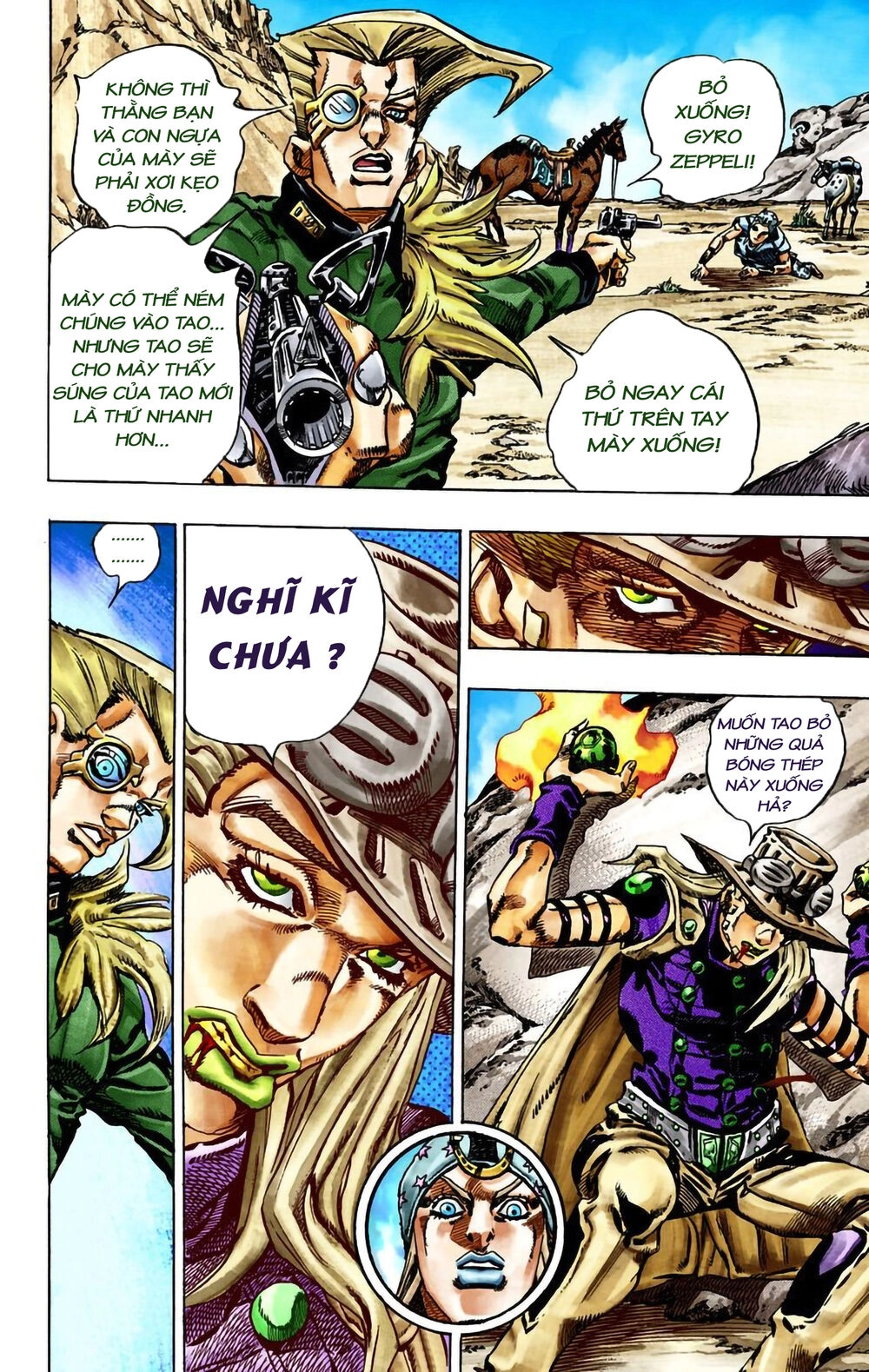 Cuộc Phiêu Lưu Bí Ẩn Phần 7: Steel Ball Run Chapter 25 - 14