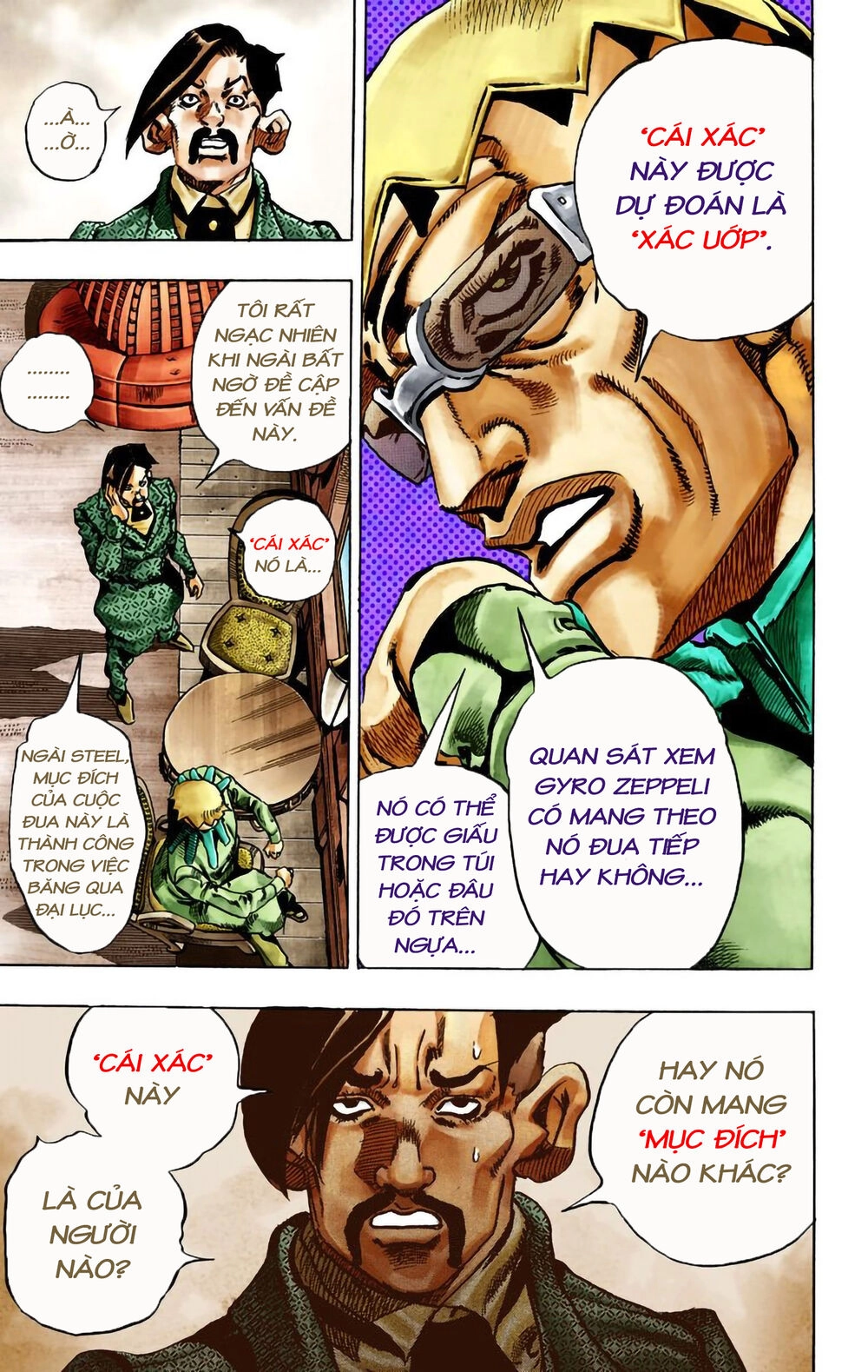 Cuộc Phiêu Lưu Bí Ẩn Phần 7: Steel Ball Run Chapter 25 - 31