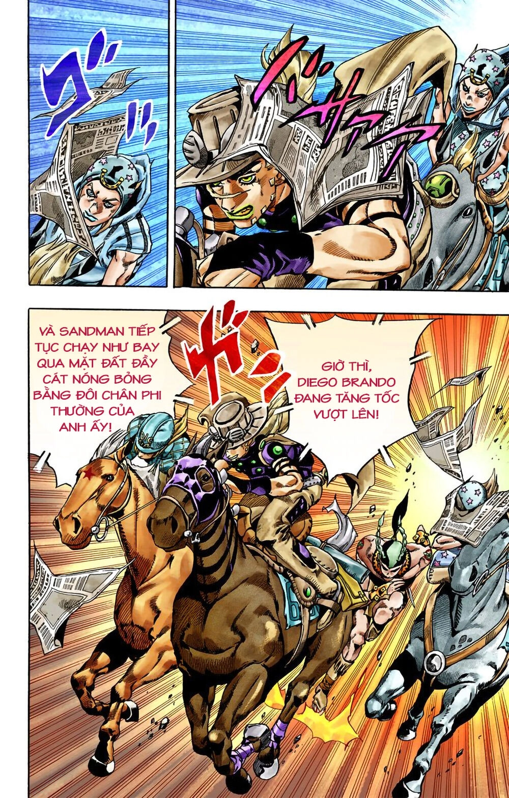 Cuộc Phiêu Lưu Bí Ẩn Phần 7: Steel Ball Run Chapter 28 - 7