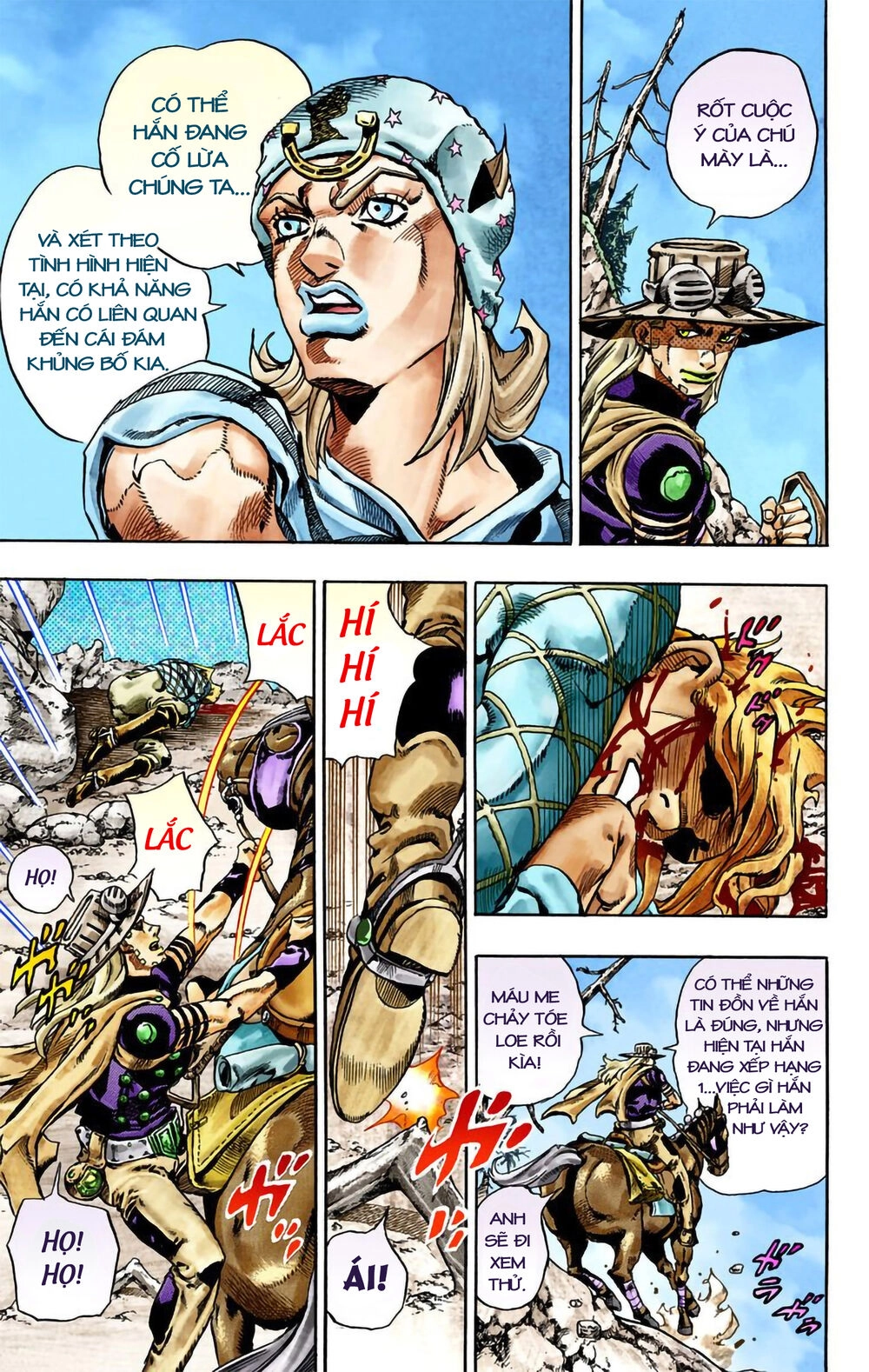 Cuộc Phiêu Lưu Bí Ẩn Phần 7: Steel Ball Run Chapter 28 - 25