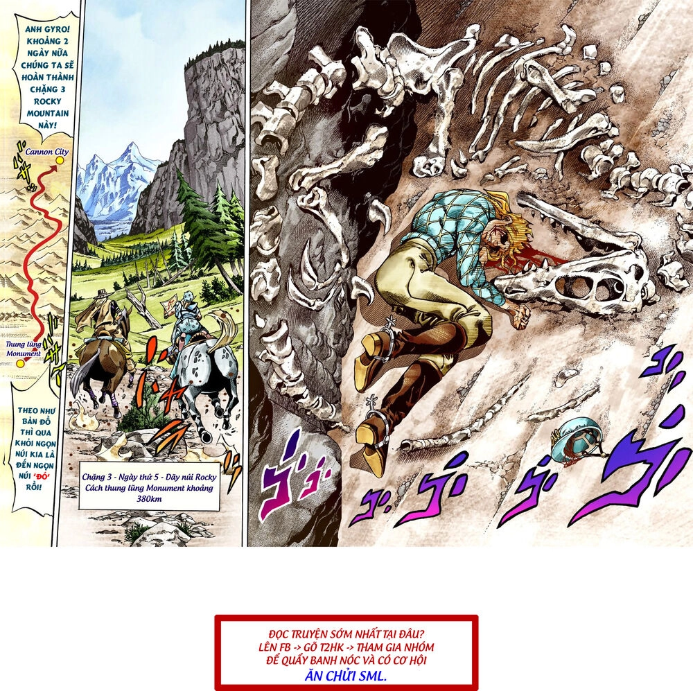 Cuộc Phiêu Lưu Bí Ẩn Phần 7: Steel Ball Run Chapter 28 - 30