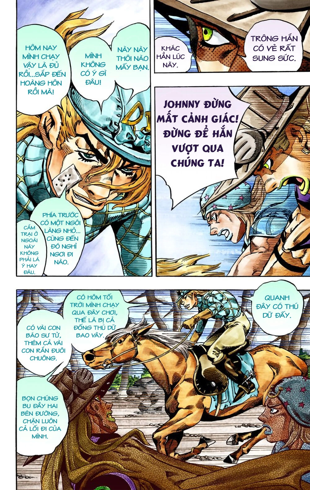 Cuộc Phiêu Lưu Bí Ẩn Phần 7: Steel Ball Run Chapter 28 - 32