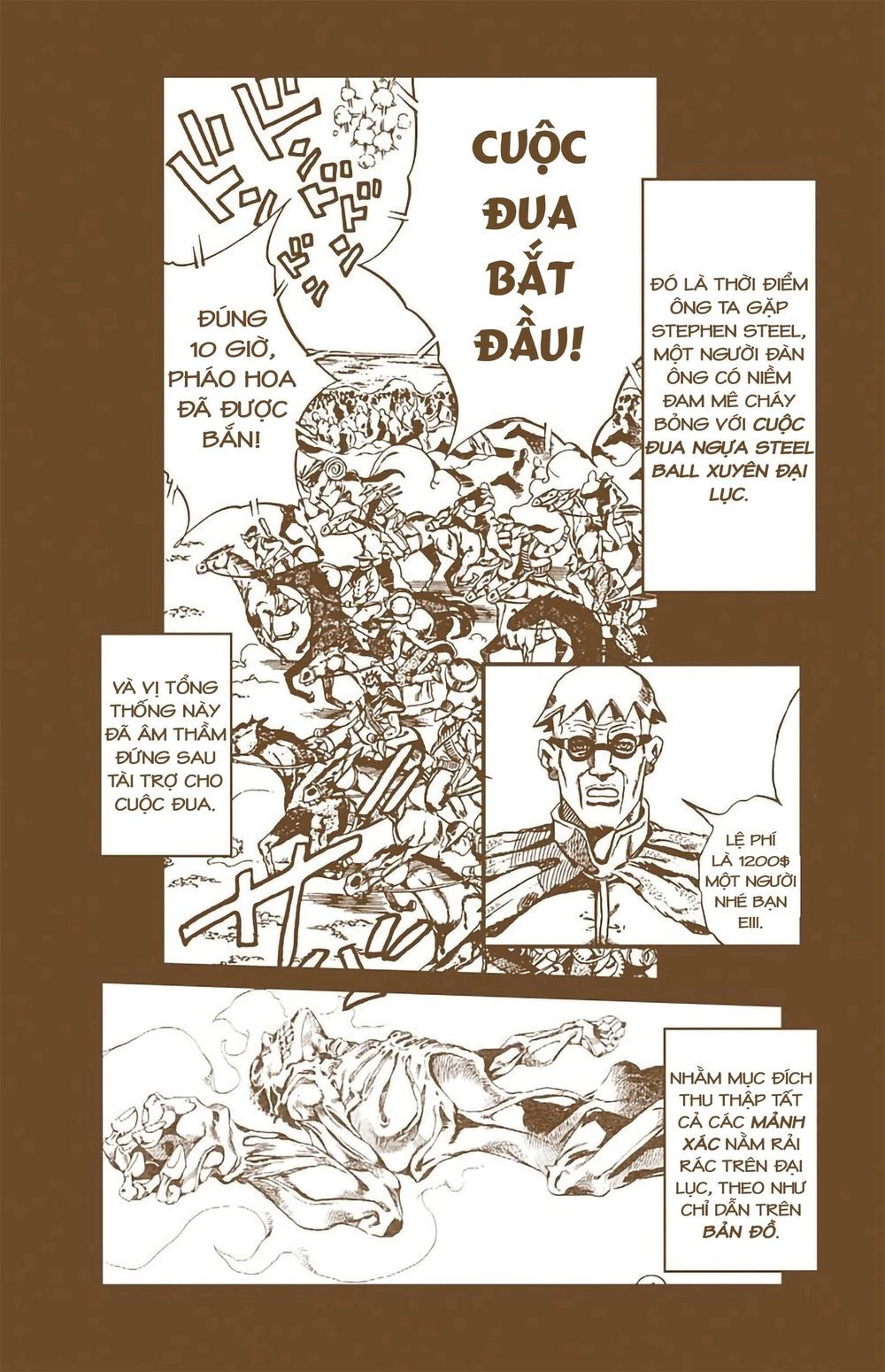 Cuộc Phiêu Lưu Bí Ẩn Phần 7: Steel Ball Run Chapter 30 - 57