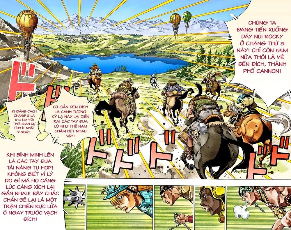 Cuộc Phiêu Lưu Bí Ẩn Phần 7: Steel Ball Run Chapter 31 - 57