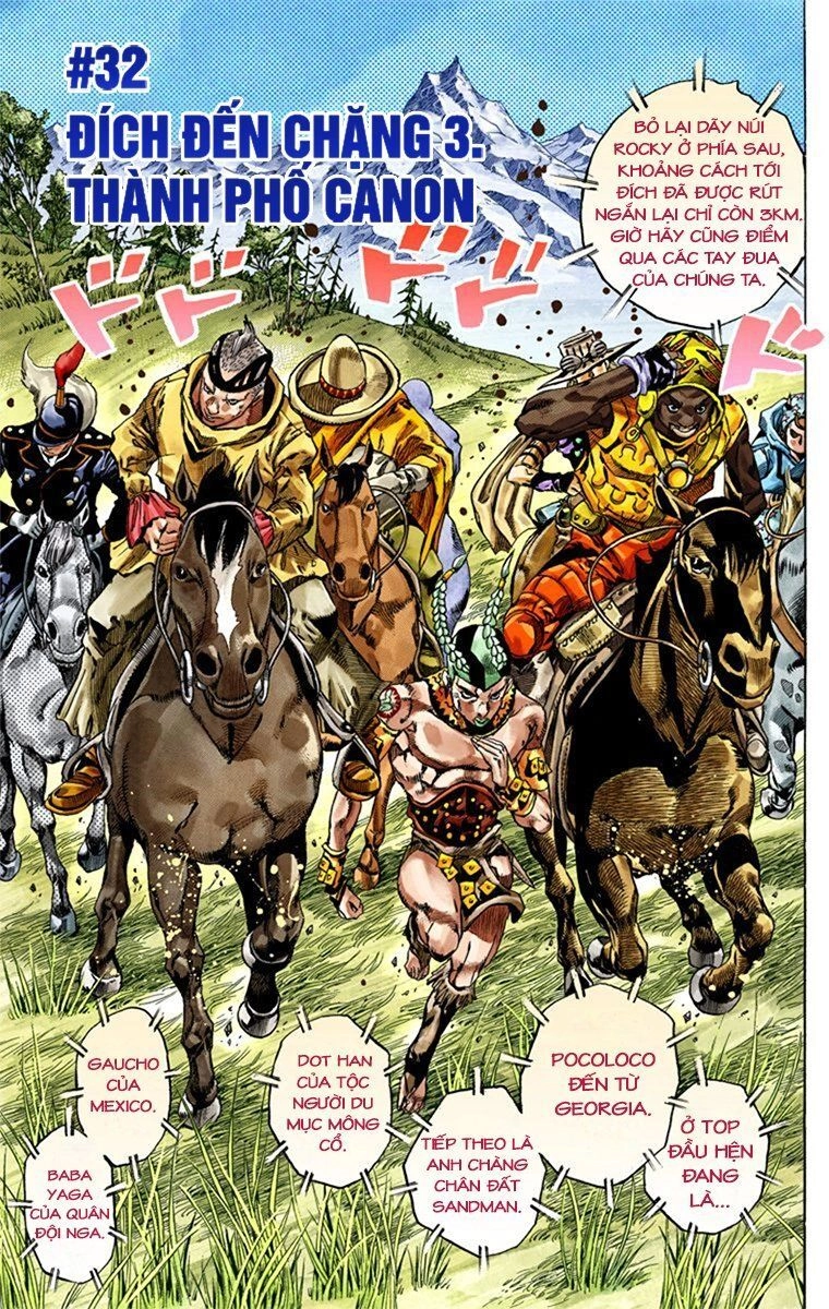 Cuộc Phiêu Lưu Bí Ẩn Phần 7: Steel Ball Run Chapter 32 - 2