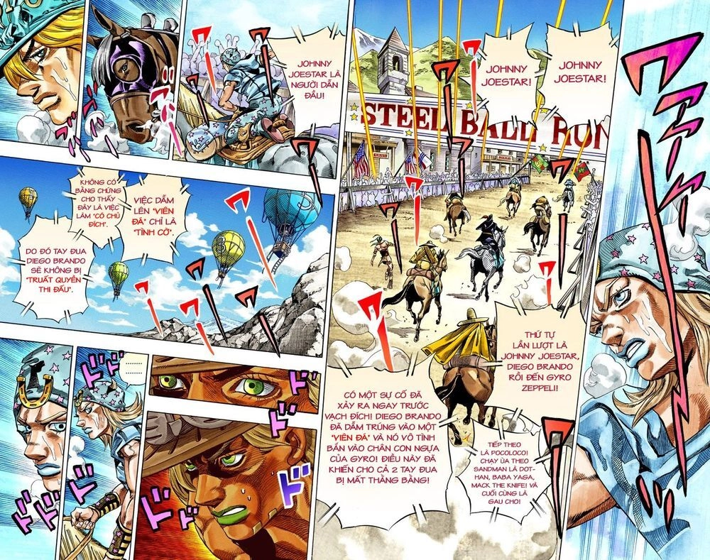 Cuộc Phiêu Lưu Bí Ẩn Phần 7: Steel Ball Run Chapter 32 - 36