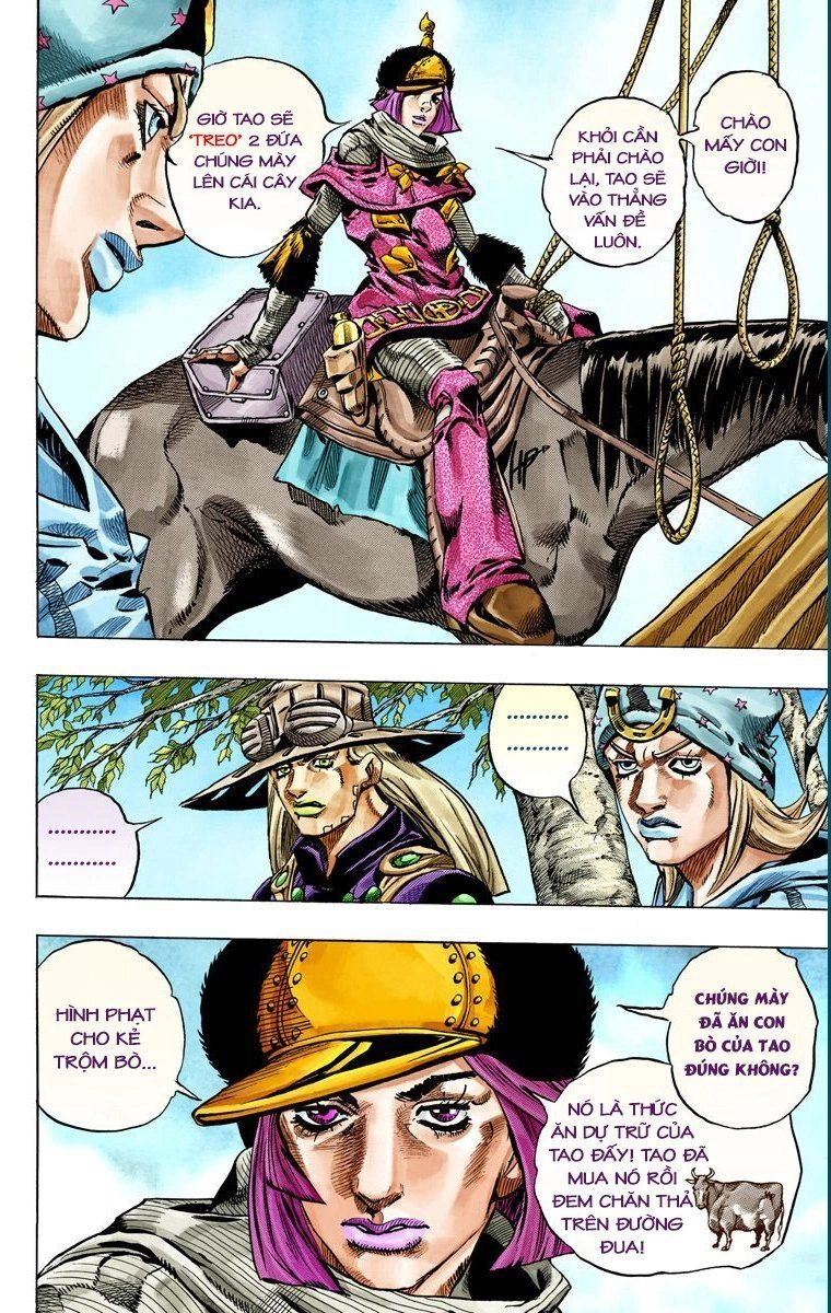 Cuộc Phiêu Lưu Bí Ẩn Phần 7: Steel Ball Run Chapter 33 - 5