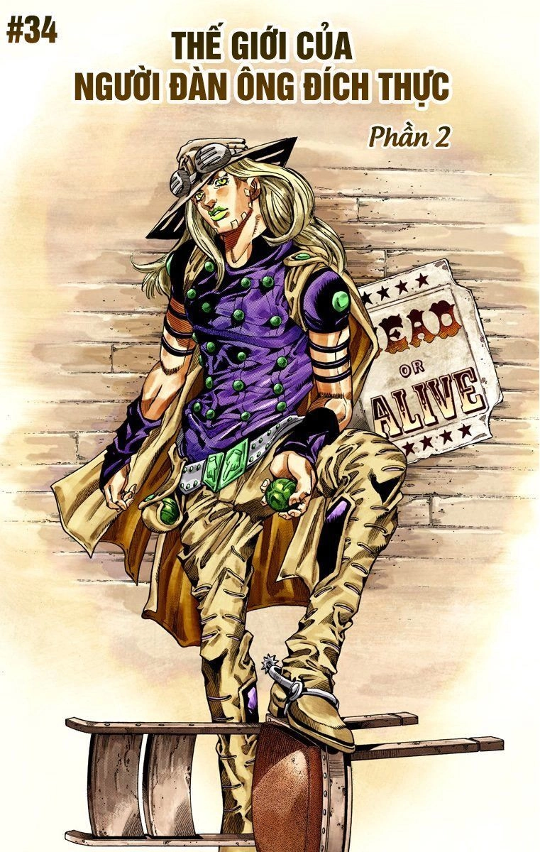 Cuộc Phiêu Lưu Bí Ẩn Phần 7: Steel Ball Run Chapter 34 - 2