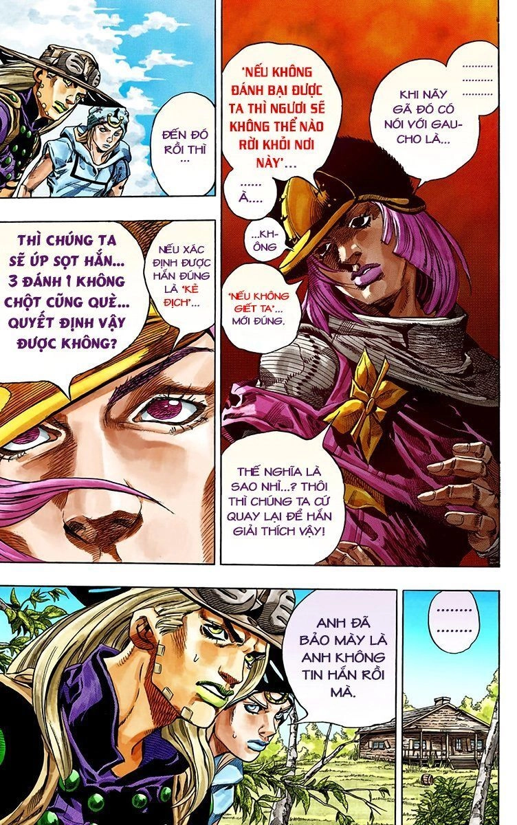 Cuộc Phiêu Lưu Bí Ẩn Phần 7: Steel Ball Run Chapter 34 - 10