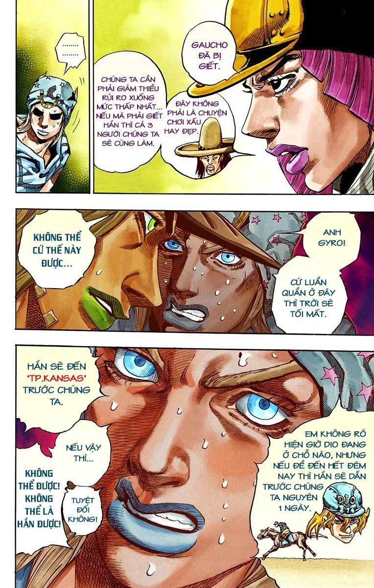 Cuộc Phiêu Lưu Bí Ẩn Phần 7: Steel Ball Run Chapter 34 - 11