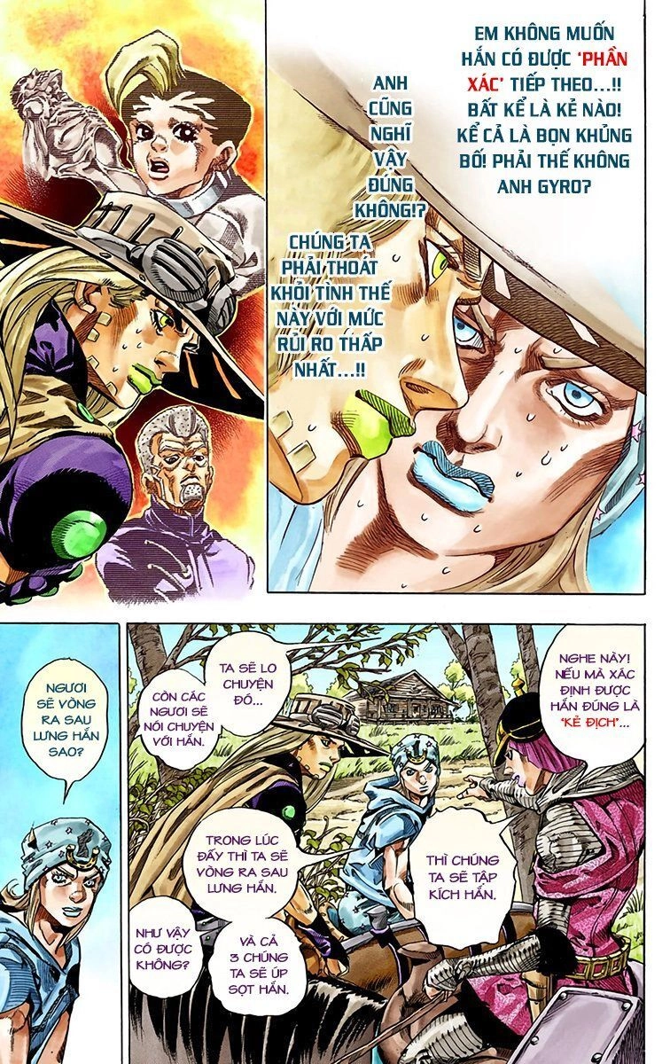 Cuộc Phiêu Lưu Bí Ẩn Phần 7: Steel Ball Run Chapter 34 - 12