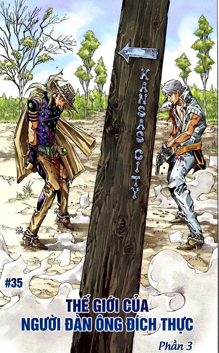Cuộc Phiêu Lưu Bí Ẩn Phần 7: Steel Ball Run Chapter 35 - 2