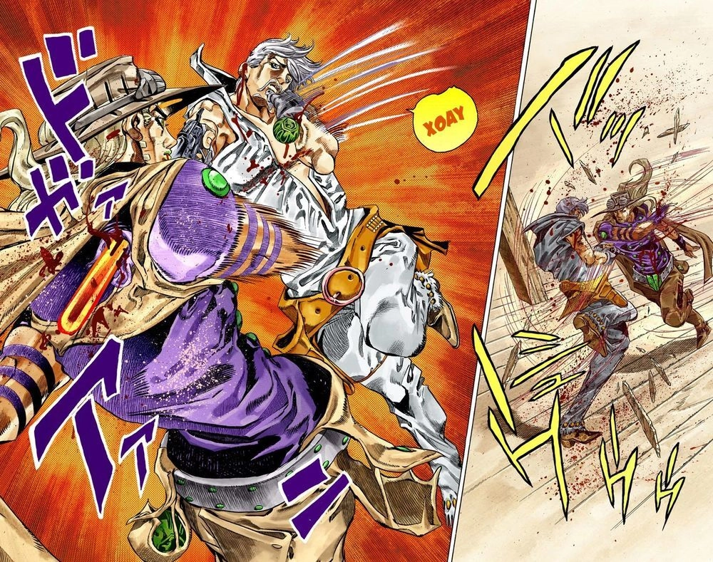 Cuộc Phiêu Lưu Bí Ẩn Phần 7: Steel Ball Run Chapter 35 - 34