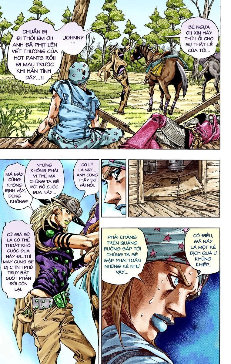 Cuộc Phiêu Lưu Bí Ẩn Phần 7: Steel Ball Run Chapter 36 - 8