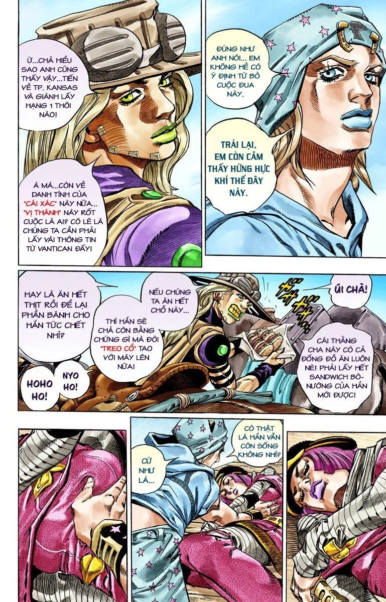 Cuộc Phiêu Lưu Bí Ẩn Phần 7: Steel Ball Run Chapter 36 - 9