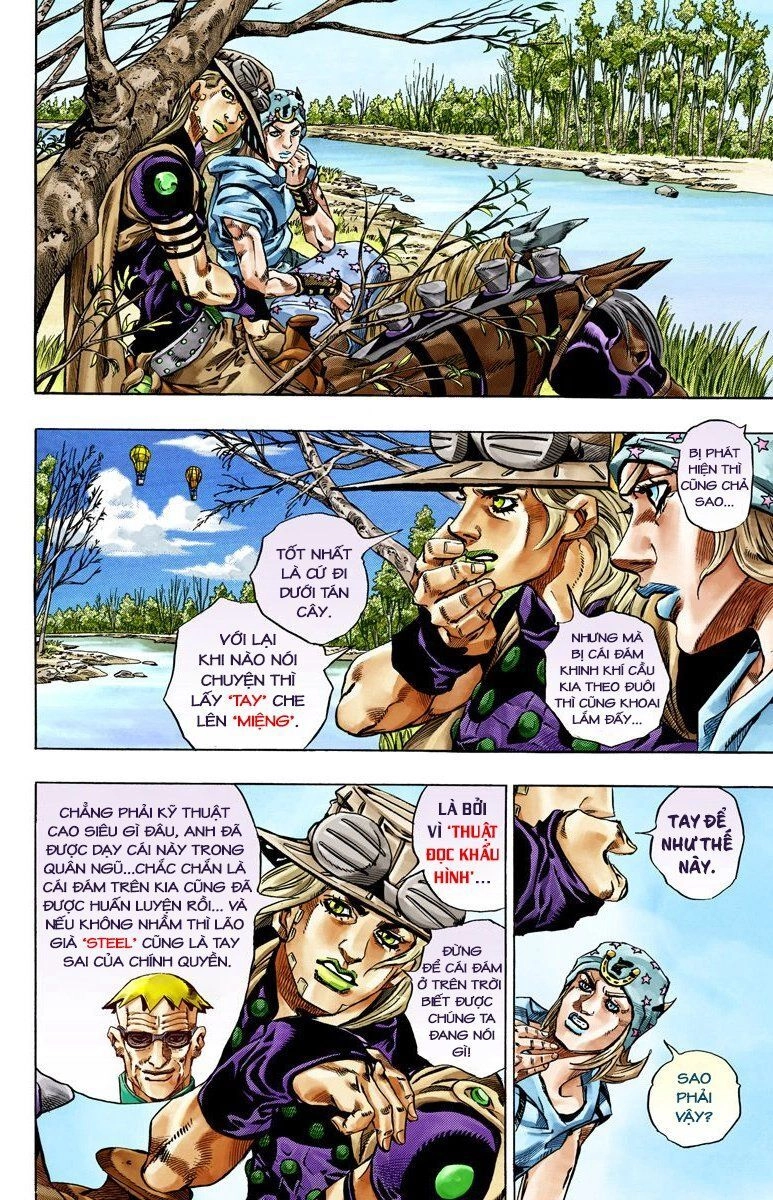 Cuộc Phiêu Lưu Bí Ẩn Phần 7: Steel Ball Run Chapter 36 - 12