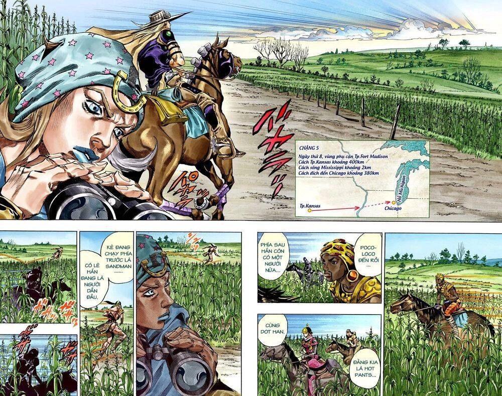 Cuộc Phiêu Lưu Bí Ẩn Phần 7: Steel Ball Run Chapter 41 - 3