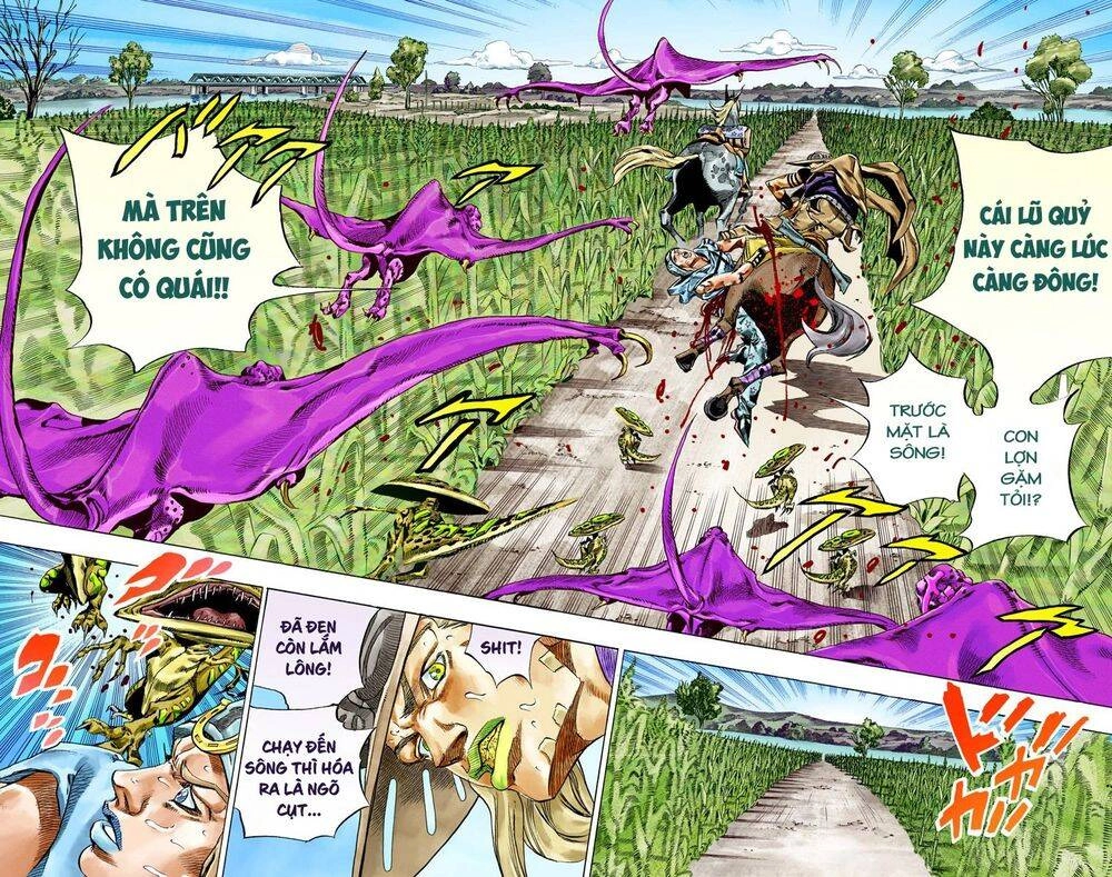 Cuộc Phiêu Lưu Bí Ẩn Phần 7: Steel Ball Run Chapter 42 - 35