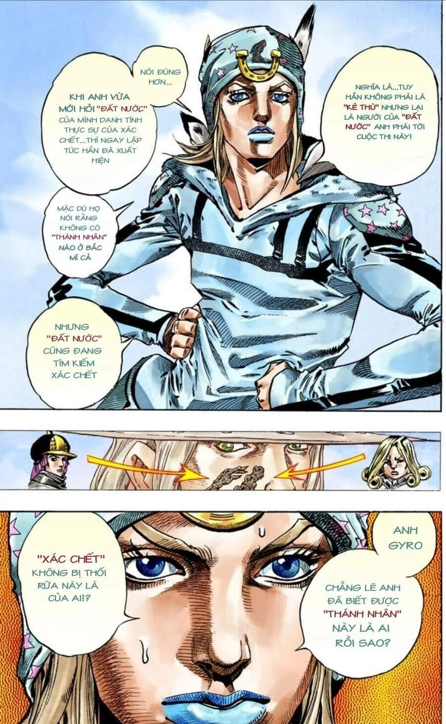 Cuộc Phiêu Lưu Bí Ẩn Phần 7: Steel Ball Run Chapter 45 - 16