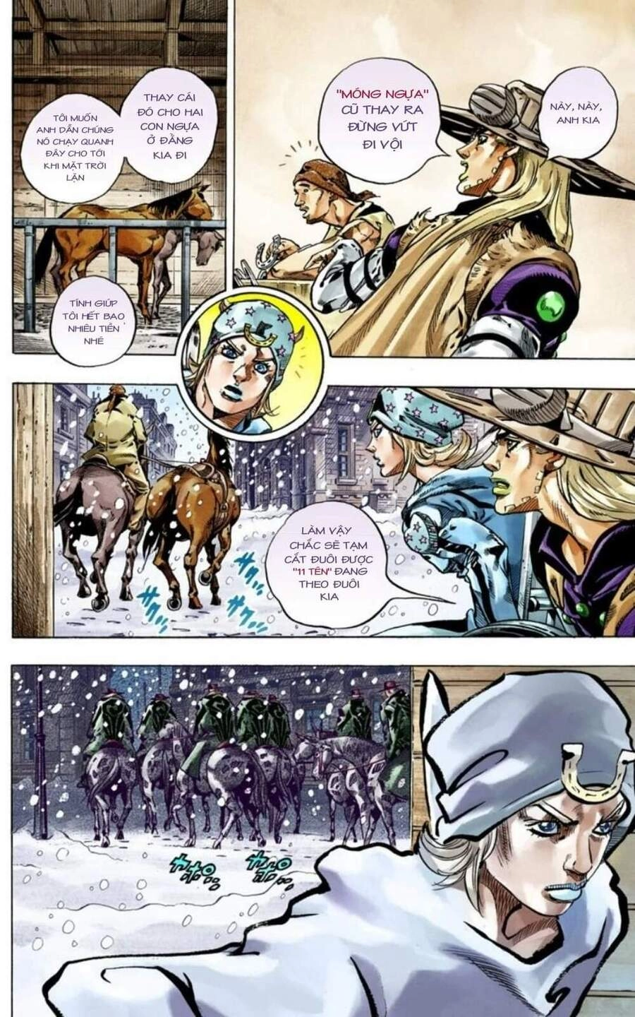 Cuộc Phiêu Lưu Bí Ẩn Phần 7: Steel Ball Run Chapter 46 - 16