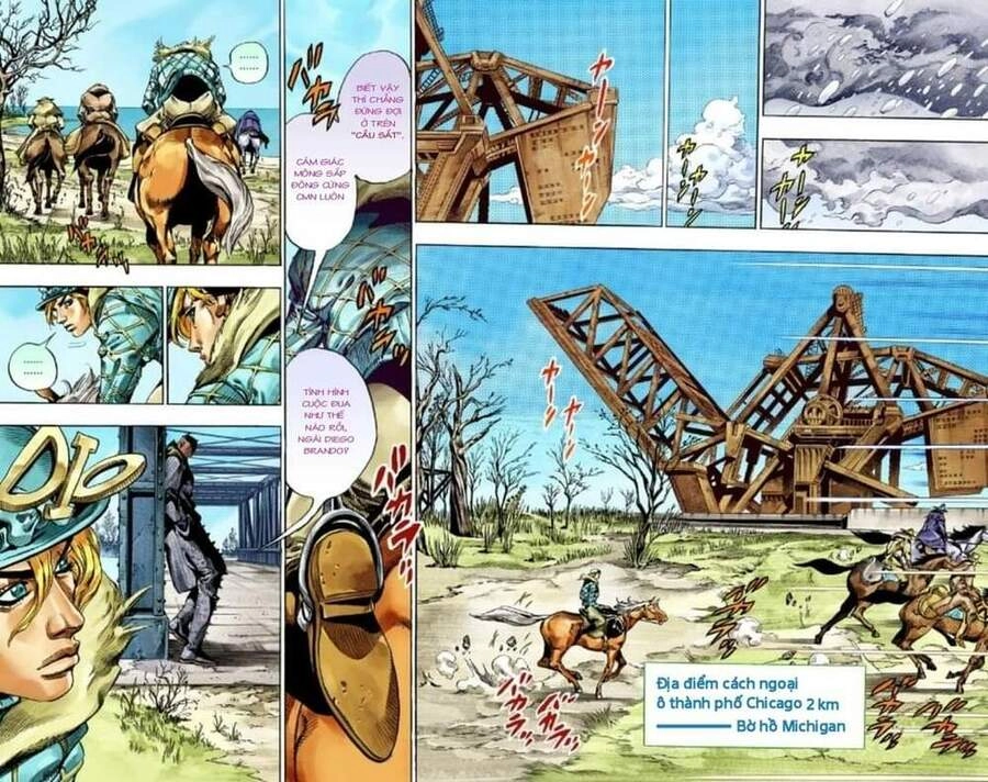 Cuộc Phiêu Lưu Bí Ẩn Phần 7: Steel Ball Run Chapter 48 - 23