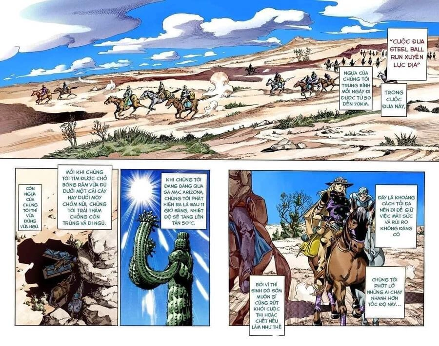 Cuộc Phiêu Lưu Bí Ẩn Phần 7: Steel Ball Run Chapter 55 - 3