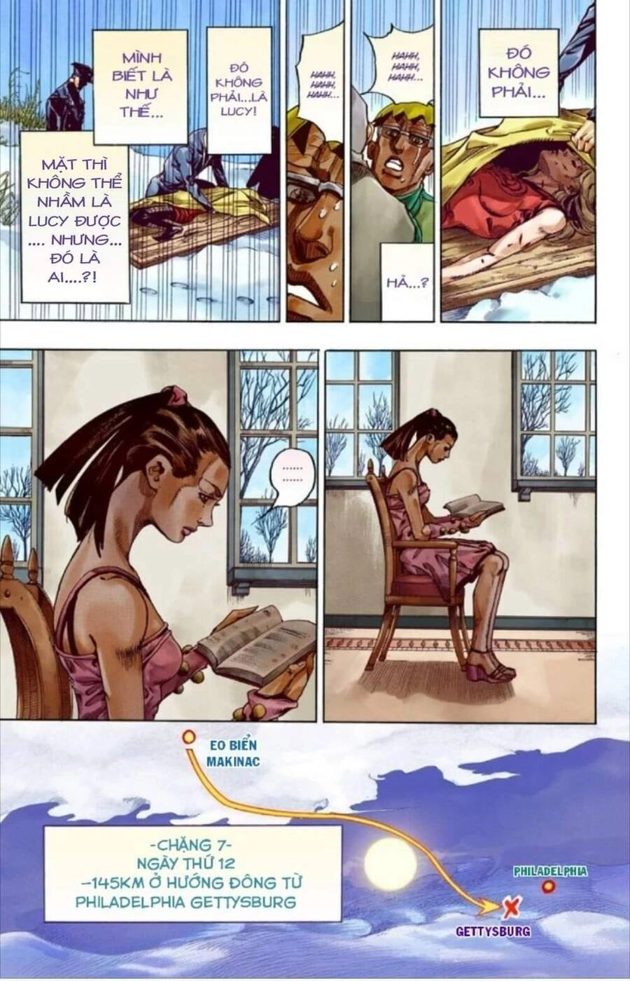 Cuộc Phiêu Lưu Bí Ẩn Phần 7: Steel Ball Run Chapter 56 - 8