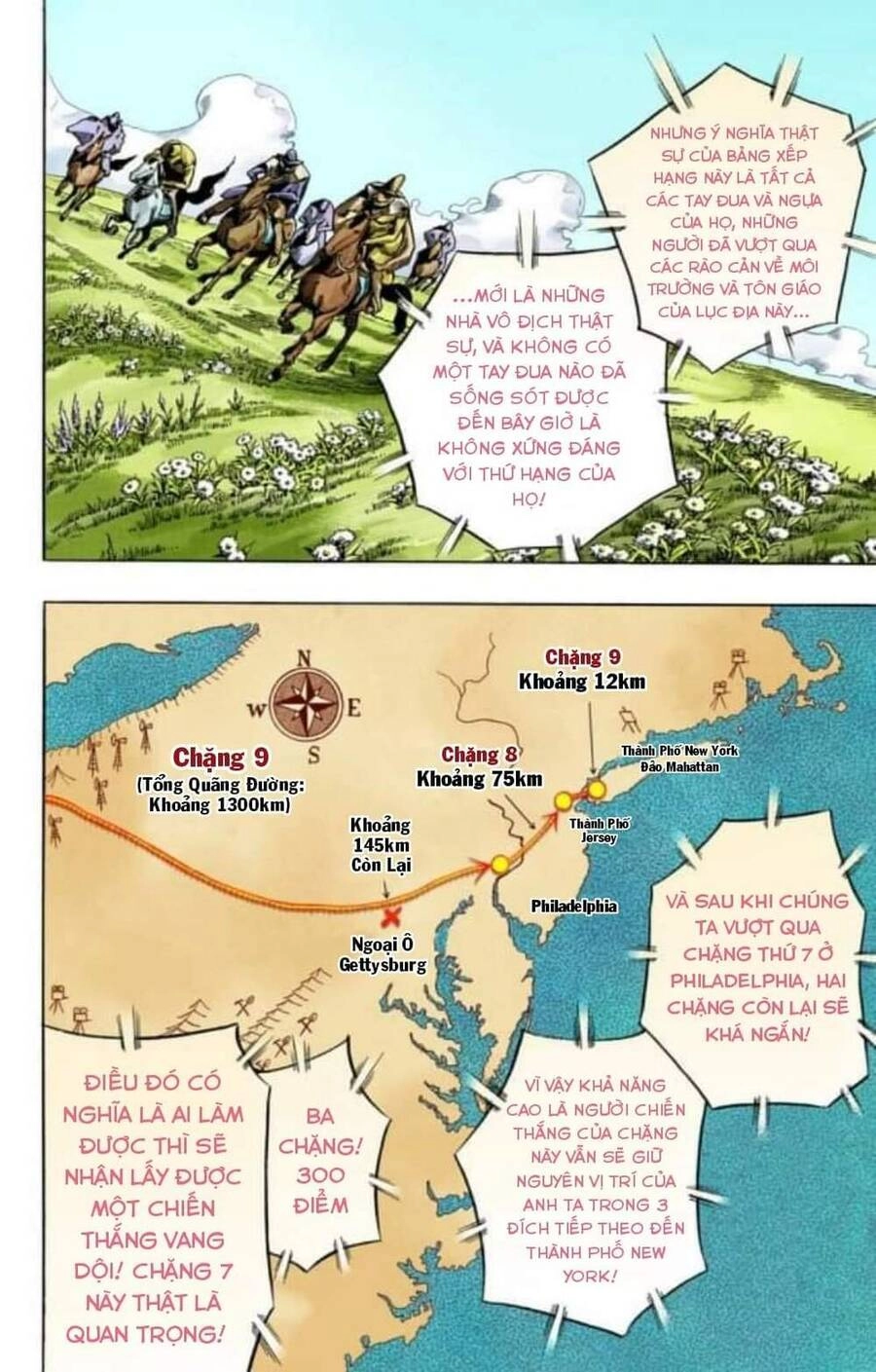 Cuộc Phiêu Lưu Bí Ẩn Phần 7: Steel Ball Run Chapter 57 - 5