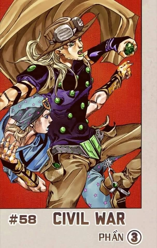 Cuộc Phiêu Lưu Bí Ẩn Phần 7: Steel Ball Run Chapter 58 - 3
