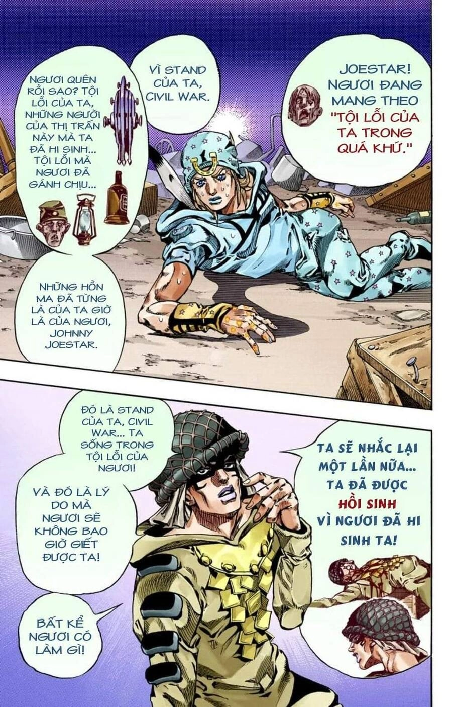 Cuộc Phiêu Lưu Bí Ẩn Phần 7: Steel Ball Run Chapter 59 - 24