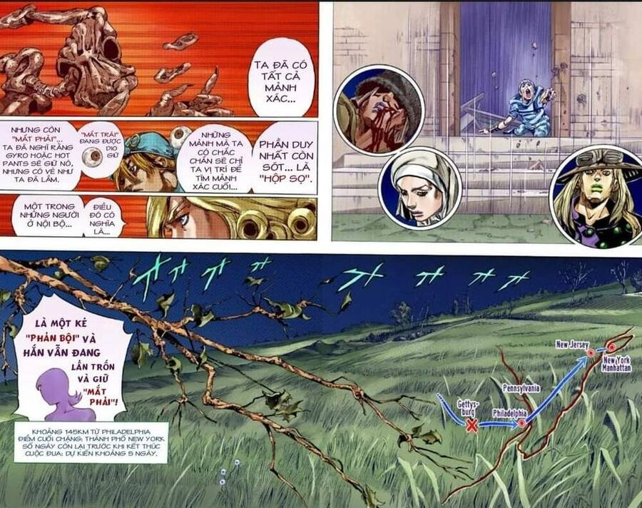 Cuộc Phiêu Lưu Bí Ẩn Phần 7: Steel Ball Run Chapter 59 - 54