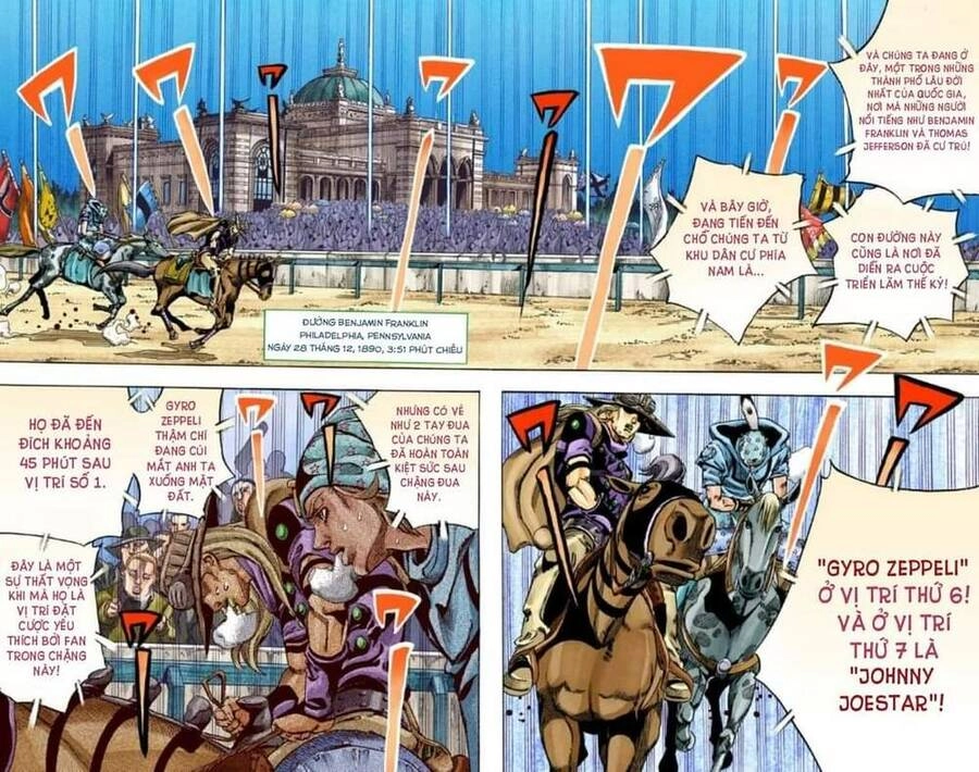 Cuộc Phiêu Lưu Bí Ẩn Phần 7: Steel Ball Run Chapter 60 - 6