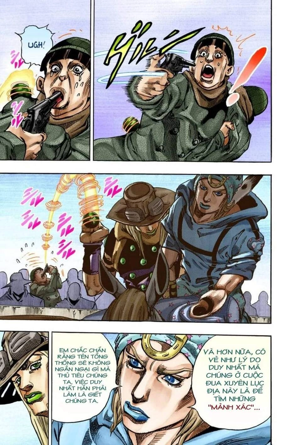 Cuộc Phiêu Lưu Bí Ẩn Phần 7: Steel Ball Run Chapter 60 - 10