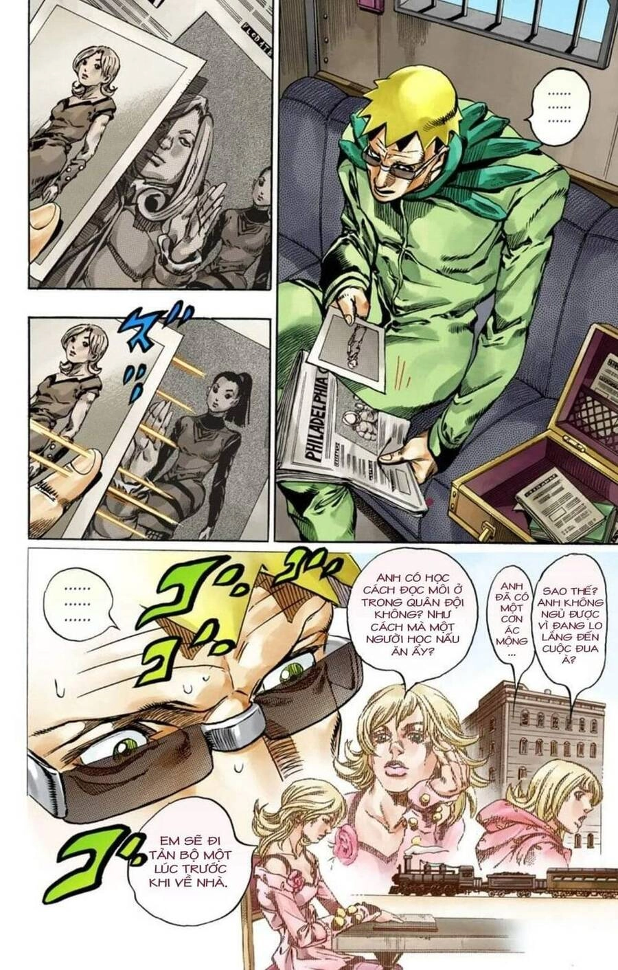 Cuộc Phiêu Lưu Bí Ẩn Phần 7: Steel Ball Run Chapter 60 - 16