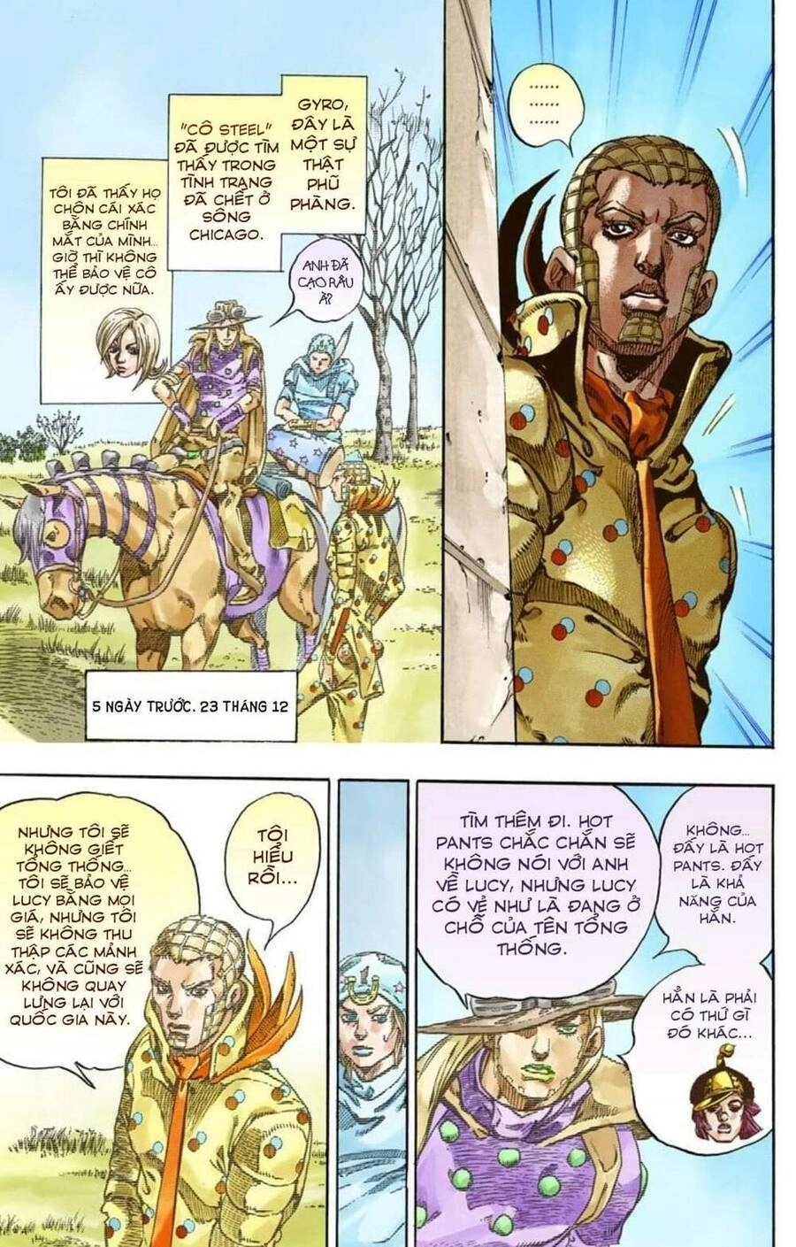 Cuộc Phiêu Lưu Bí Ẩn Phần 7: Steel Ball Run Chapter 60 - 23