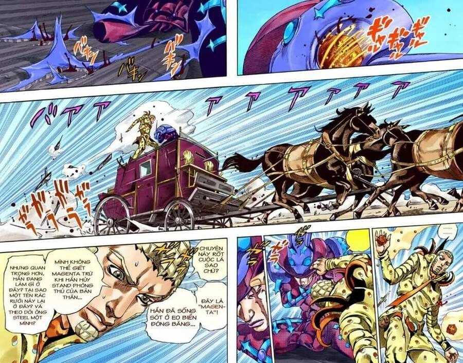 Cuộc Phiêu Lưu Bí Ẩn Phần 7: Steel Ball Run Chapter 60 - 34