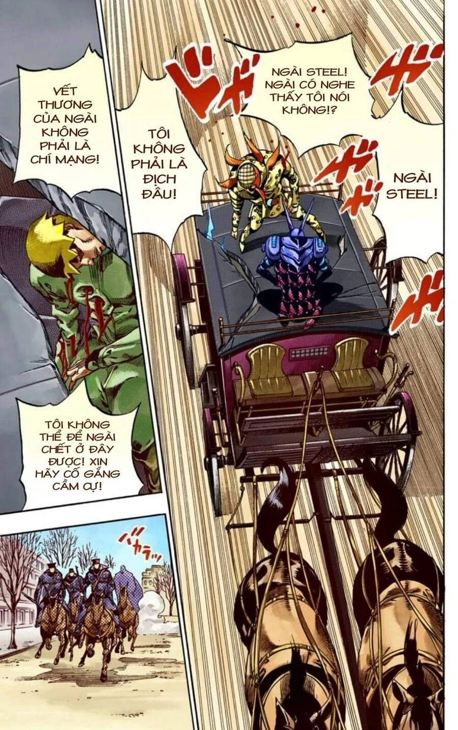 Cuộc Phiêu Lưu Bí Ẩn Phần 7: Steel Ball Run Chapter 60 - 36