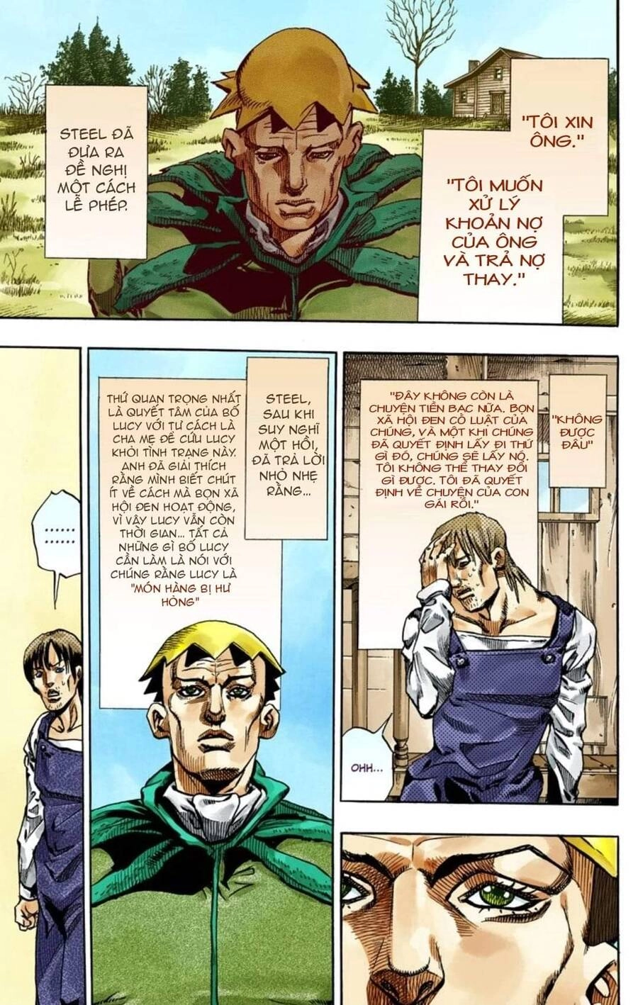 Cuộc Phiêu Lưu Bí Ẩn Phần 7: Steel Ball Run Chapter 61 - 7