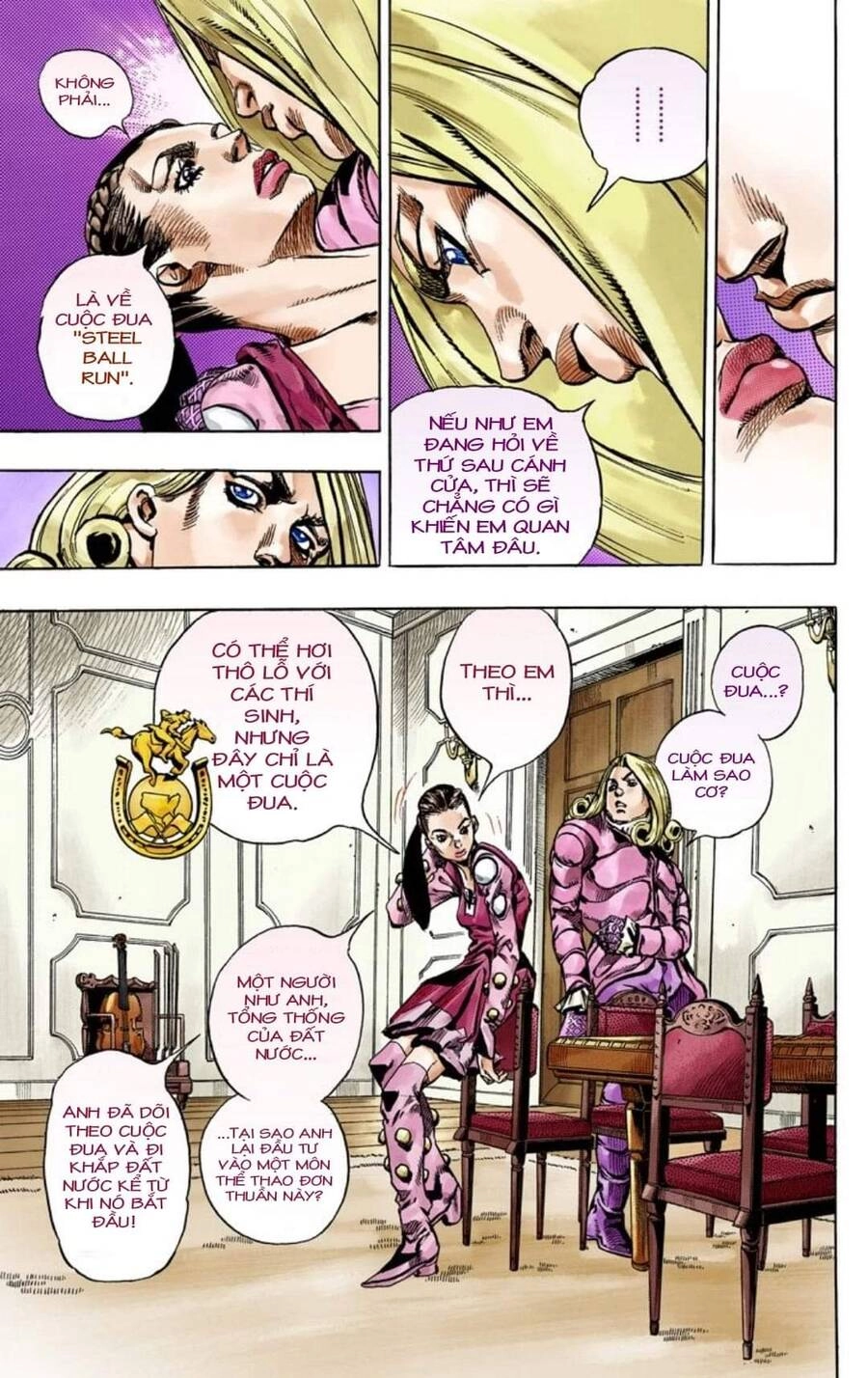 Cuộc Phiêu Lưu Bí Ẩn Phần 7: Steel Ball Run Chapter 61 - 21