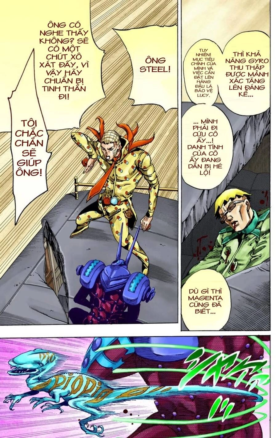 Cuộc Phiêu Lưu Bí Ẩn Phần 7: Steel Ball Run Chapter 62 - 34